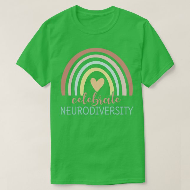 Camiseta Celebrar la neurodiversidad I (Diseño del anverso)