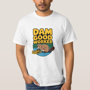 Camiseta Celebrar la vida salvaje con el arte castor