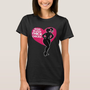 Camiseta Celebrar las curvas con nuestro Dios bendiga garza