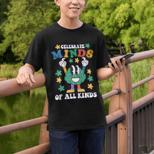 Camiseta Celebrar Las Mentes De Todo Tipo De Asuntos De Sal