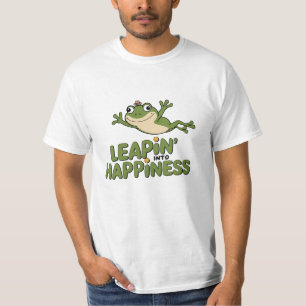 Camiseta Celebrar las ranas con arte único