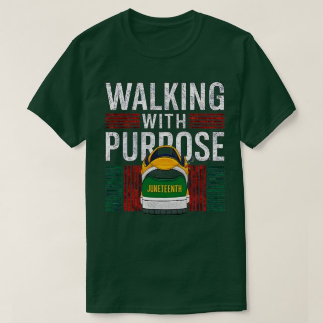 Camiseta Celebrar los zapatos de los jóvenes por la liberta (Diseño del anverso)