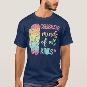 Camiseta Celebrar Mentes De Todo Tipo