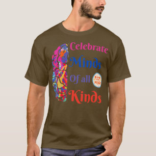 Camiseta Celebrar Mentes De Todo Tipo