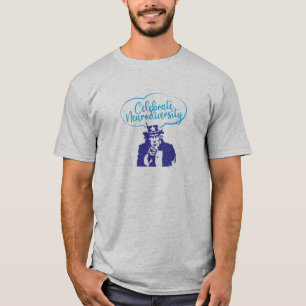 CAMISETA CELEBRAR NEURODIVERSIDAD TÍO SAM