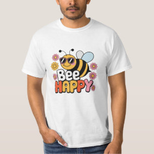 Camiseta Celebrar polinizadores con arte único de abeja