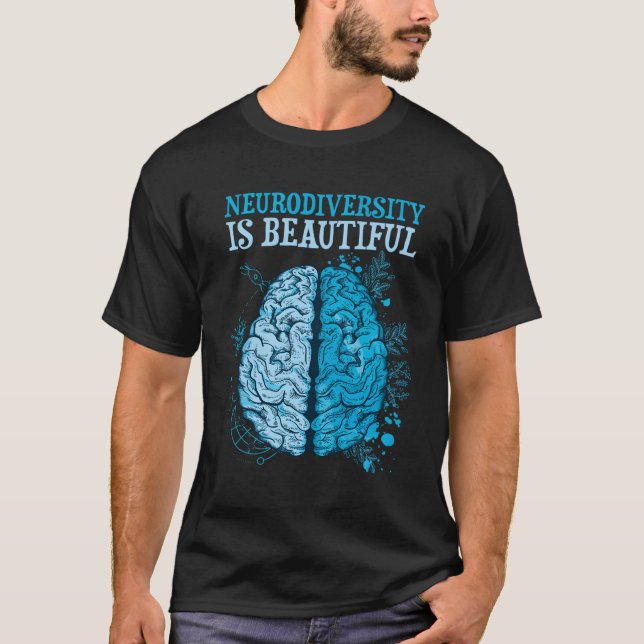Camiseta Celebrar que la neurodiversidad sea hermosa (Anverso)