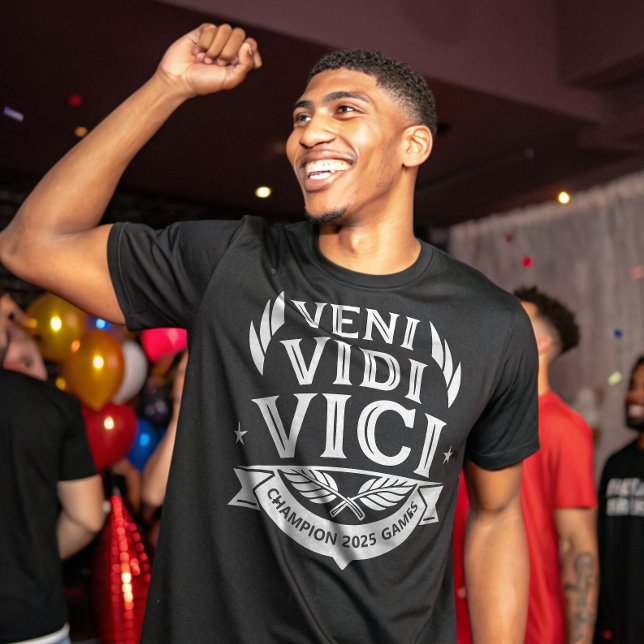 Camiseta Celebrar su éxito Veni Vidi Vici Personalizado Tex (Subido por el creador)
