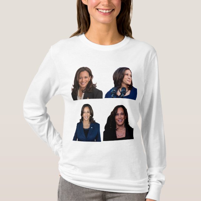 CAMISETA CELEBRAR Y VOTAR POR KAMALA HARRIS (Anverso)