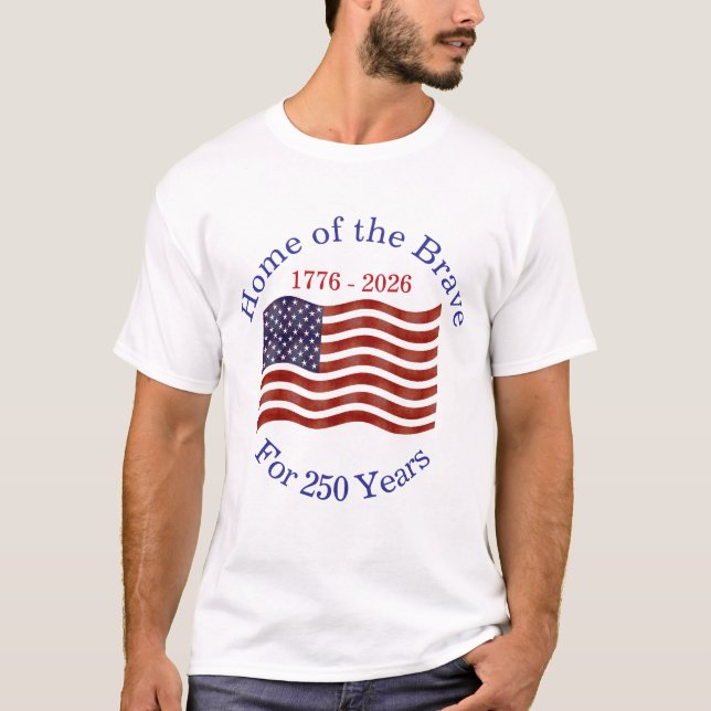 Camiseta Celebrate America 250 #41 (Anverso)