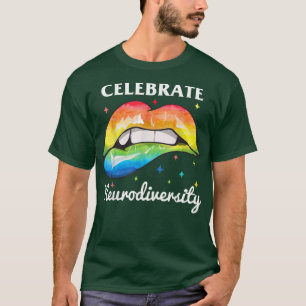 Camiseta Celebrate Neurodiversity ADHD Deserve Appreciation