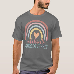 Camiseta Celebrate Neurodiversity Autism Spectrum ASD ADHD 