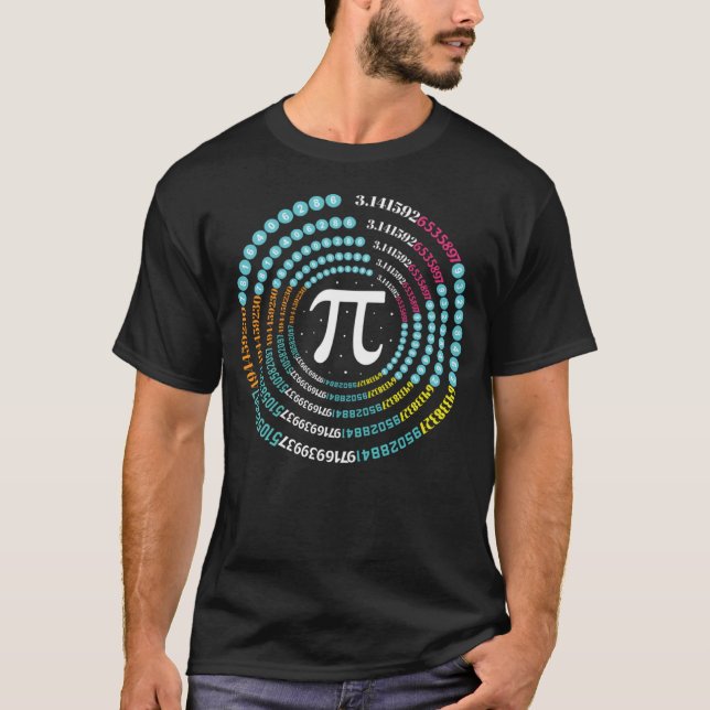 Camiseta Celebrate Pi Day The Beauty of 3 14 Magic of Numbe (Anverso)