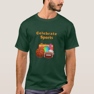 Camiseta Celebrate Sports Forest Green