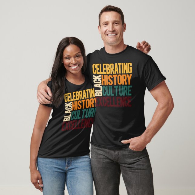 Camiseta Celebrating Black History Culture Excellence (Unisexo)