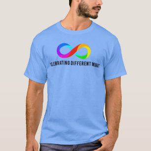 Camiseta Celebrating different minds for light Tshirts