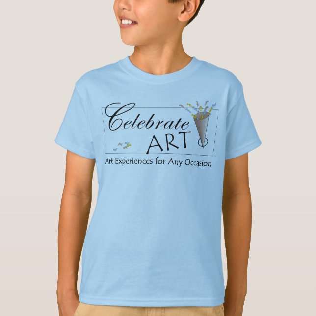 Camiseta Celebre el arte (Anverso)
