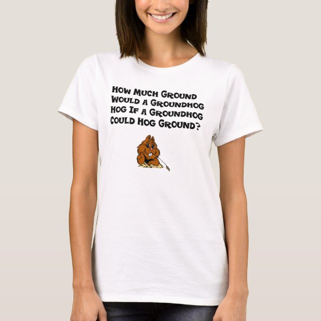 Camiseta Celebre el día de la marmota (Anverso)