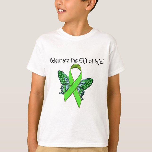 Camiseta Celebre el regalo de la ropa de la vida (Anverso)