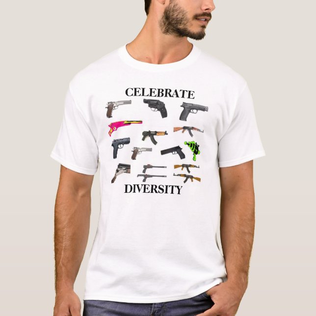 CAMISETA CELEBRE LA DIVERSIDAD (Anverso)