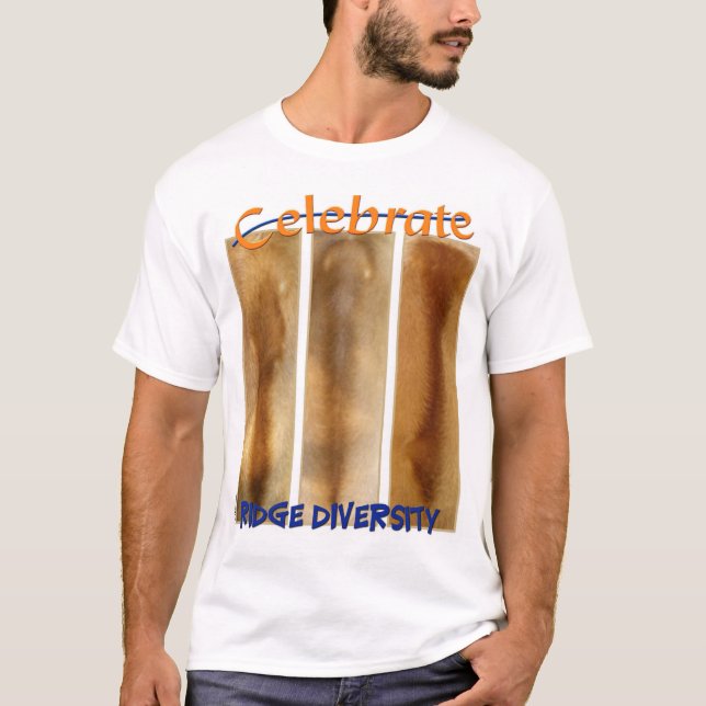 Camiseta ¡Celebre la diversidad de Ridge! (Anverso)