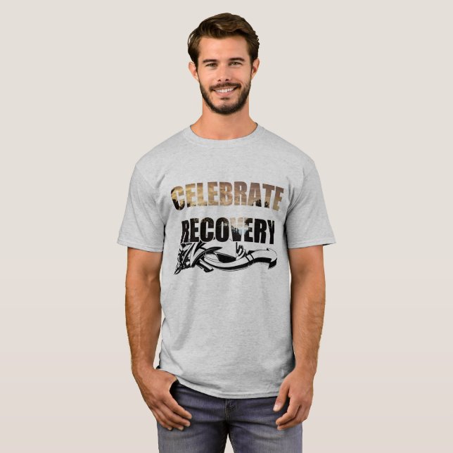 Camiseta Celebre la recuperación II (Anverso completo)