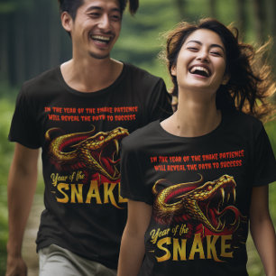 Camiseta ¡Celebremos el año de la serpiente!