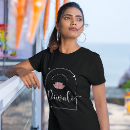 Camiseta Celebremos el elegante Diwali
