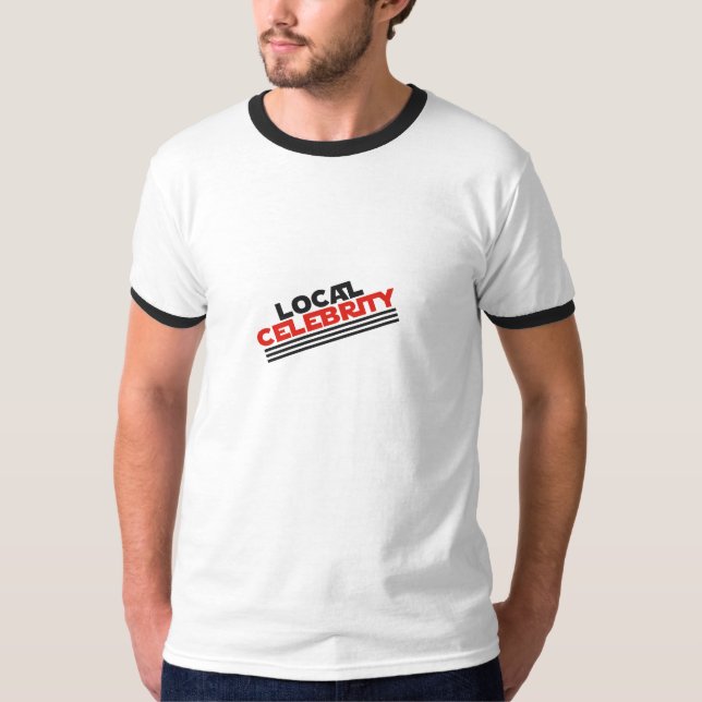 Camiseta Celebridad local (Anverso)