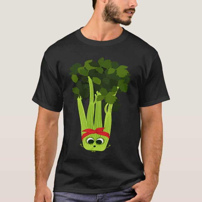 Camiseta Celery Mom Vegetable Mothers' Day Gardener (Anverso)