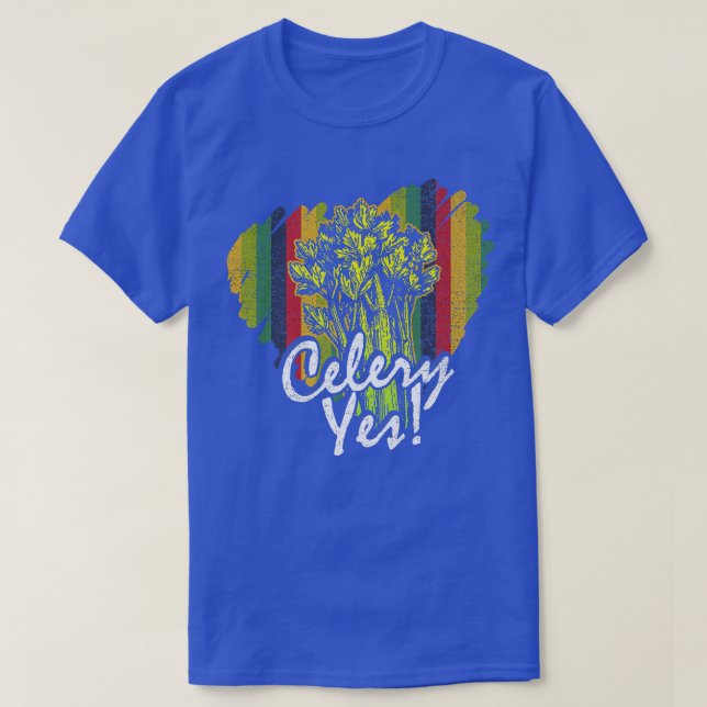 Camiseta Celery Sí Gracioso Vegetable Gardener Premium T-Sh (Diseño del anverso)