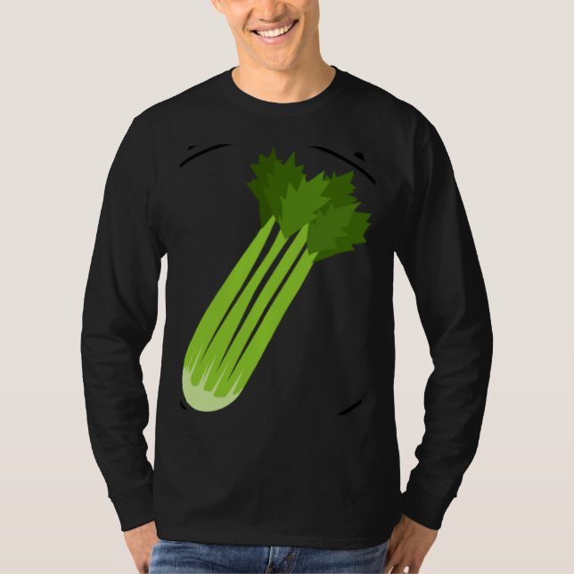 Camiseta Celery Squad Ironic Saying Leek Vegetable Food (Anverso)