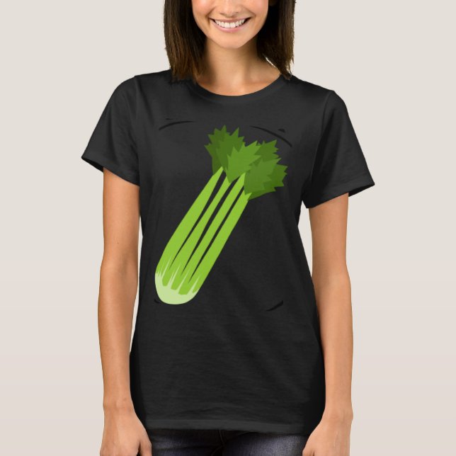 Camiseta Celery Squad Ironic Saying Leek Vegetable Food (Anverso)