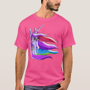 Camiseta Celestabellebethabelle Kawaii Rainbow Unicorn