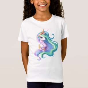 Camiseta celestia de la princesa del unicornio
