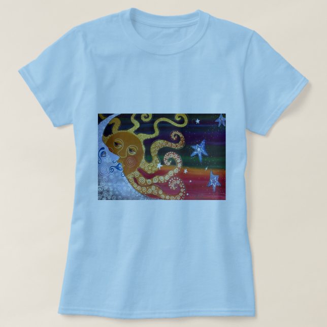 Camiseta Celestial (Diseño del anverso)