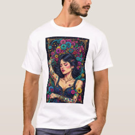 Camiseta Celestial Bloom T-Shırt