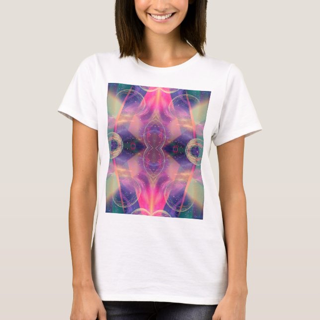 Camiseta Celestial Kaleidoscopic Dreams (Anverso)