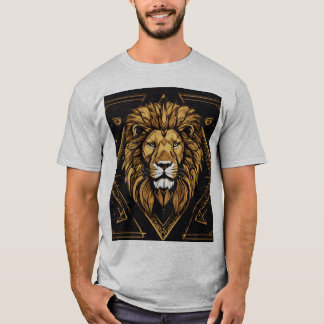 Camiseta Celestial León – Camiseta Básica para Hom