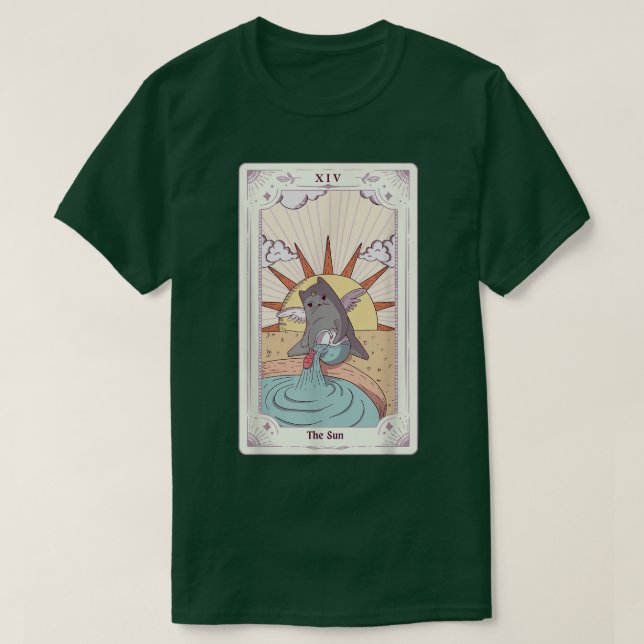 Camiseta Celestial Mystical Witch Vibes Espiritual Moon Pha (Diseño del anverso)