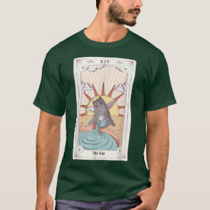 Camiseta Celestial Mystical Witch Vibes Espiritual Moon Pha