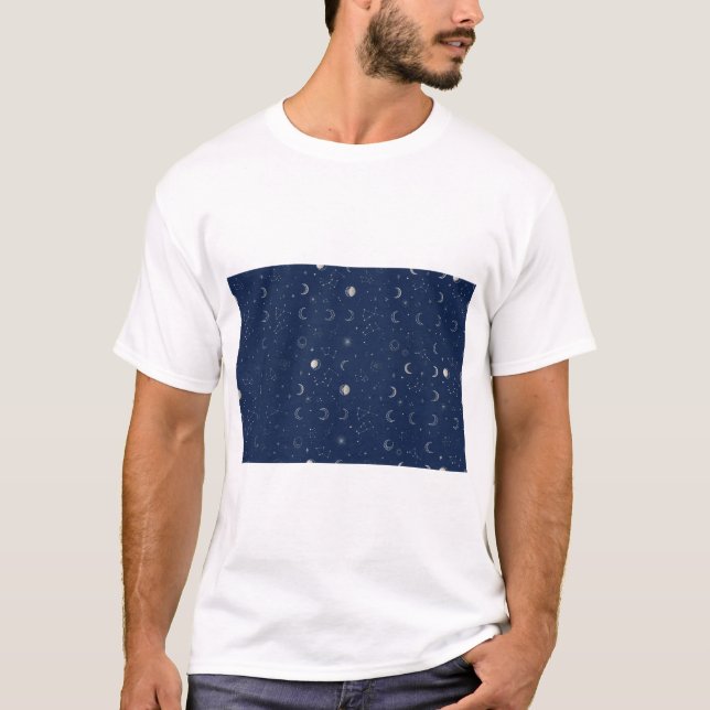 Camiseta Celestial Navy (Anverso)