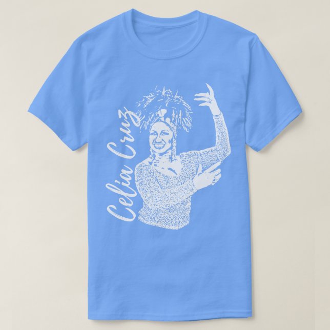 Camiseta Celia Cruz Azucar (Diseño del anverso)