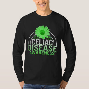 Camiseta Celiac Awareness Autoinmune Warrior Sunflo