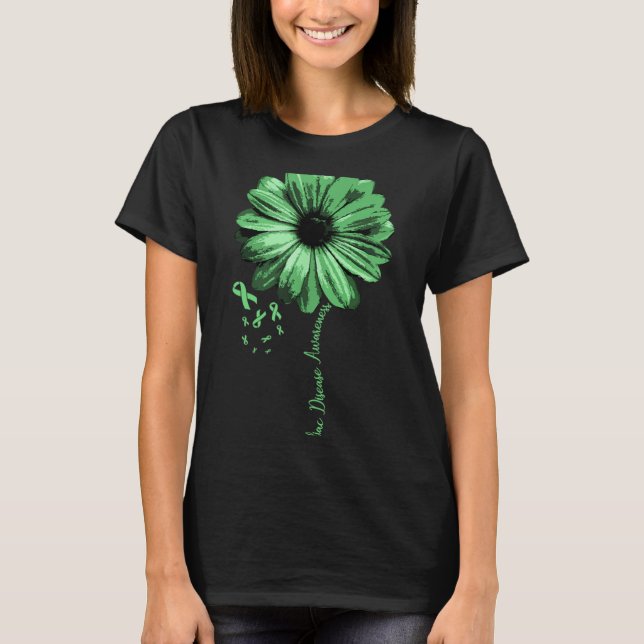 Camiseta Celiac Disease Awareness Cluten Warrior Pretty Gif (Anverso)
