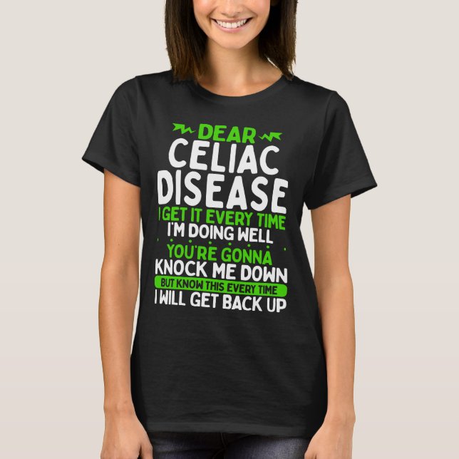 Camiseta Celiac Disease Awareness Mes (Anverso)