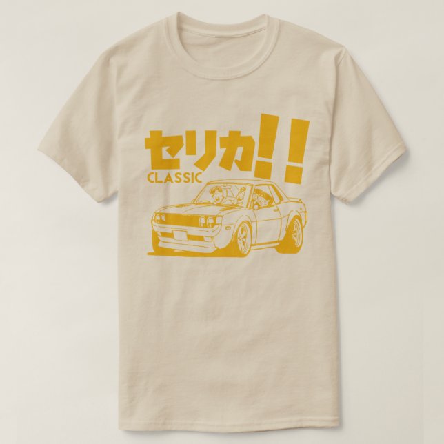 Camiseta Celica clásico Manga (Diseño del anverso)