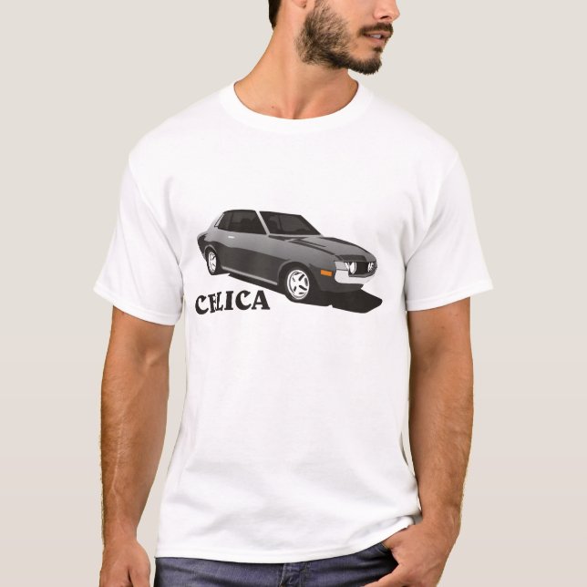 Camiseta Celica TA / RA negra (Anverso)