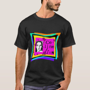 Camiseta Celine Dion - arte pop