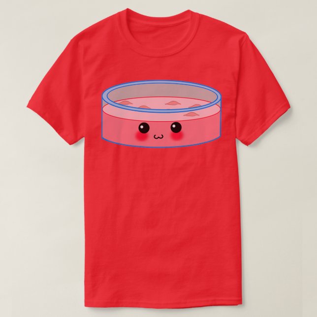 Camiseta Cell Culture Petri Dish (Diseño del anverso)
